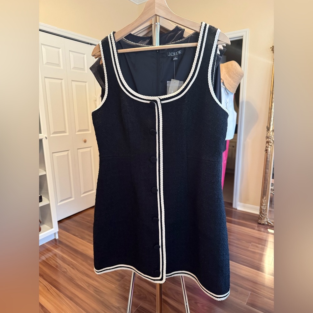 J. Crew Sophia Sleeveless Dress in Tweed
